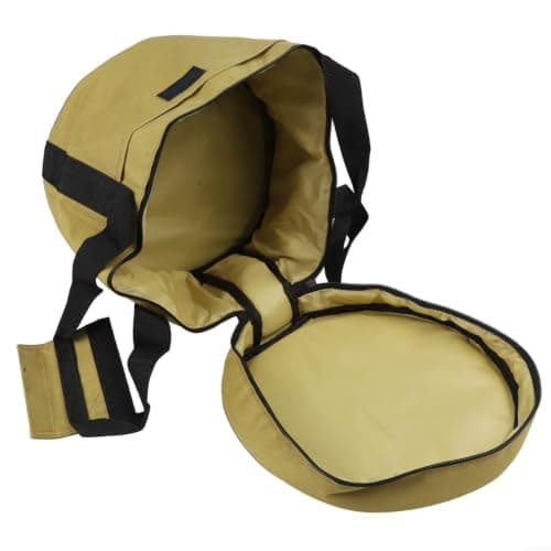 Spacious for camp Kitchen Organizer Bag 14 Litre Portable Cooking Mess Kit Carrier with Soft Lining for Backpacking - Mud(Mud) — view 5