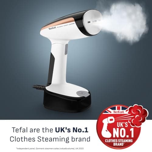 Tefal Access Steam Pocket 1300W Handheld Clothes Steamer, Foldable Head — view 2
