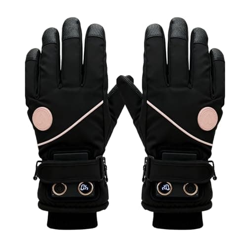 Genérico Electric Thermal Mitts – Finger Adjustment, Optimum Comfort Thanks to Battery , Durable Travel Accessory, Durable Winter Clothes for the