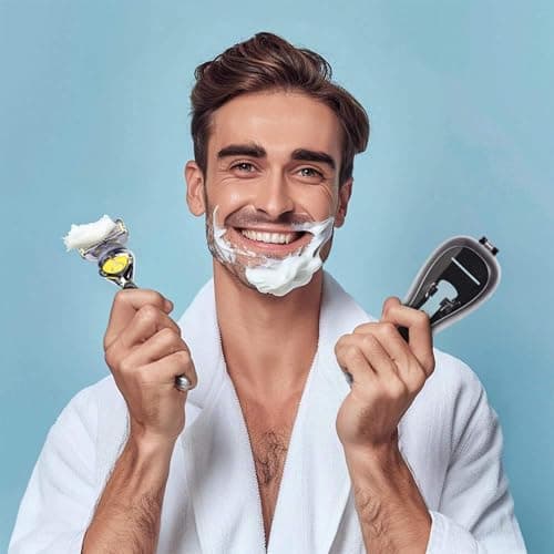 Manual Razor Travel Case Portable Plastic Manual Razor Trimmer Protector Black — view 5