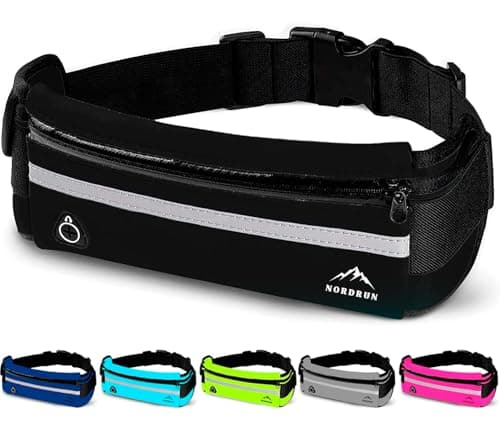 Adjustable and Waterproof Running Belt Suitable for All Phones | Running Belts for Women and Men | Phone Holder for Running | Sporty Waist Bag