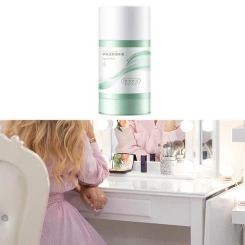 harayaa Solid Solid Fragrance Deodorant Last Fragrance 40G Easy to Absorb Non Irritating Travel Perfume Balm Pocket, green — view 5