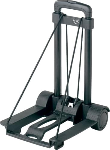 Go Travel Luggage Trolley on Wheels - Lightweight robust & foldable