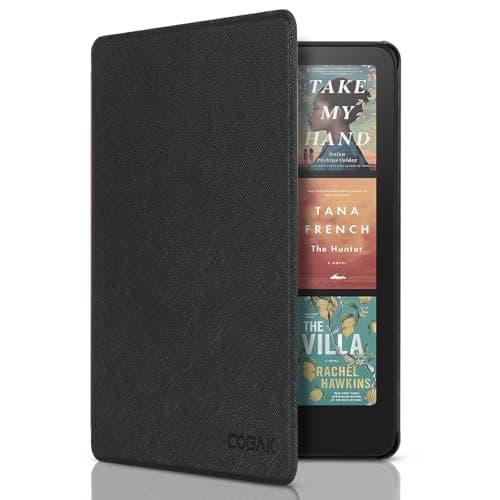 CoBak Case for 7" Kindle Paperwhite 12th Gen 2024 & Colorsoft, Black