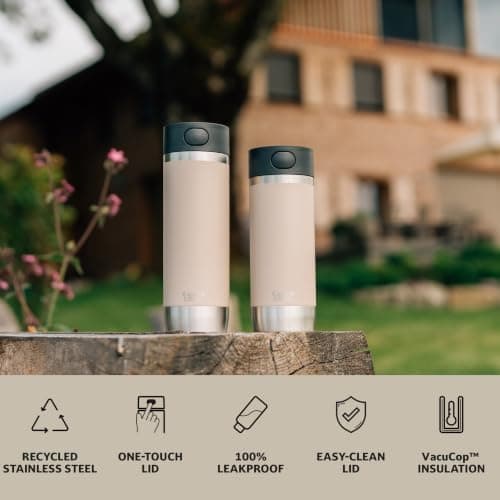 Campo Libre® Anto Travel Mug 350ml – Premium Insulated Coffee Cup to Go with One-Touch Leakproof Lid, Double-Wall Stainless Steel Coffee Mug, Keeps Drinks Hot for 6h — view 3