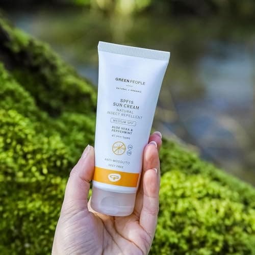 Green People Natural SPF15 Sun Cream, 100ml — view 2