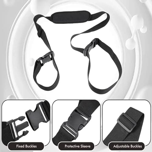 XMTStartrading 2Pcs Portable Beach Chair Carry Strap Soft Touch Universal Handbag Strap Foldable Beach Chair Backpack for Picnics Outdoor Camping Sitting — view 4