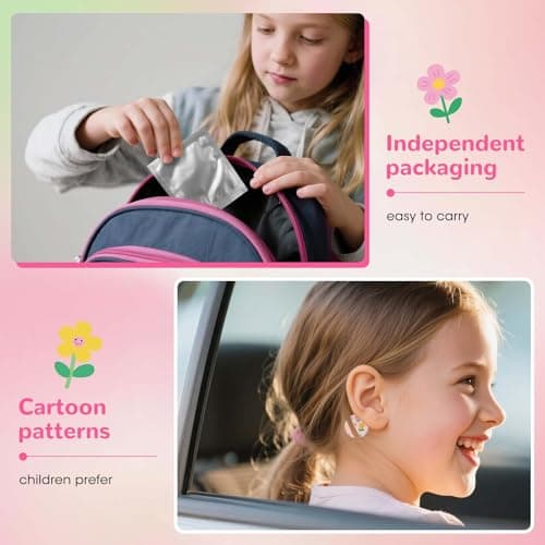 MQXUNMI Motion Sickness Patches-36 Count for Fast Nausea Relief in Car, Sea, Air Travel,Custom Floral Pattern, Travel Sickness Patches Non-Drowsy, Effective, Lasts 72 Hours — view 2