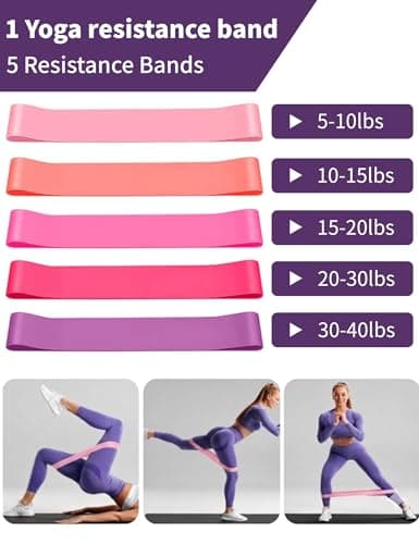 toothank 14-Piece Pilates Kit for Women, Home Pilates Equipment Workout Set — view 4