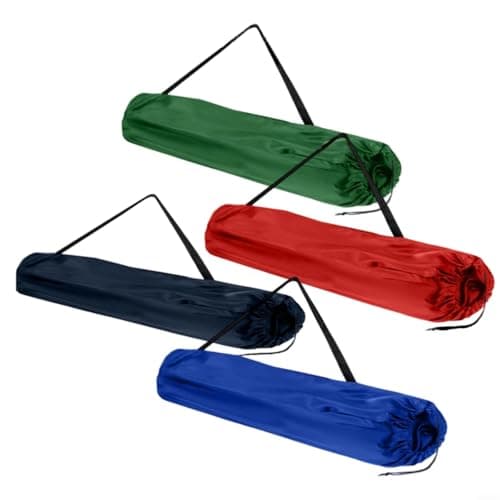 GANCEI 2pcs Outdoor Camping Chair Storage Bags with Adjustable Strap and Drawstring, Polyester Carrying Case for Folding Chairs Beach Umbrellas Fishing Rods Tents Tripods(blue) — view 4