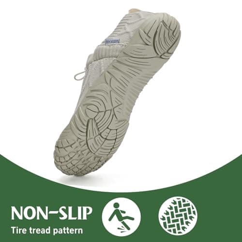 WateLves Barefoot Water Shoes Women Men Minimalist Comfortable Walking Shoes Beach Outdoor Running Sneakers Apricot, EU 39 — view 5