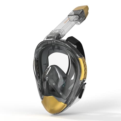 G2RISE Full Face Snorkel Mask Adult, Snorkel Set Adult for Men and Women
