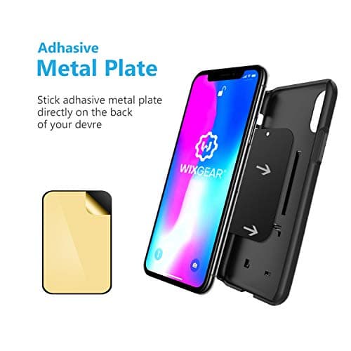 Magnetic Phone Car Mount, WixGear Universal Bite-Lock Air Vent Magnetic Phone Car Mount Holder, for Cell Phones with Swift-snap Technology — view 5