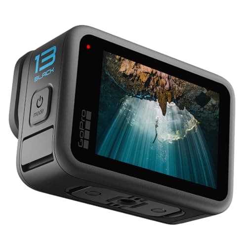 GoPro HERO13 Black Accessory Bundle - Includes The Handler (Floating Hand Grip), 2 Enduro Batteries, 2 Curved Adhesive Mounts, 64GB SanDisk MicroSD Card, Carrying Case, and more — view 5