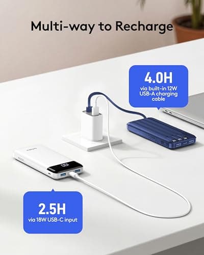 Orfeika 10000mAh Power Bank, 22.5W Fast Charging Portable Charger — view 5
