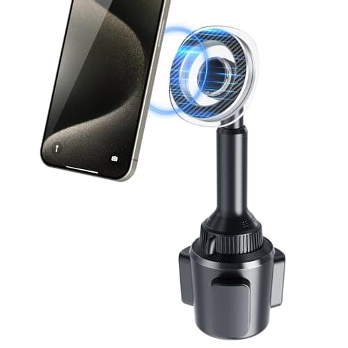 OQTIQ Phone Cup Holder Car Mount Compatible with MagSafe