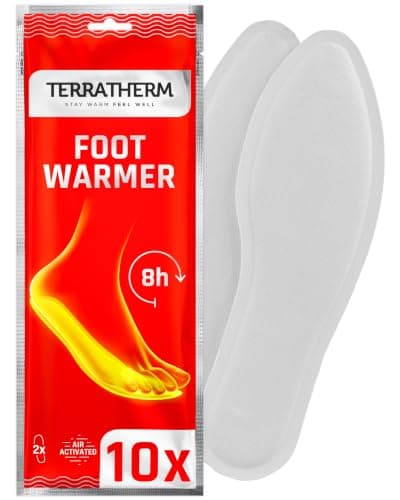 TerraTherm Insole Foot Warmers - Air Activated