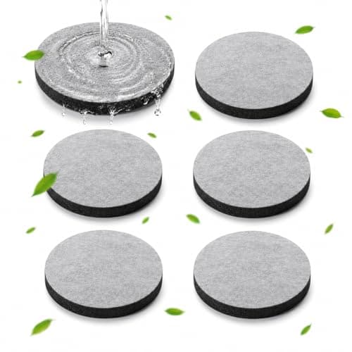 6 Pcs Water Bottle Filter Discs for Brita, Micro Discs Replacement