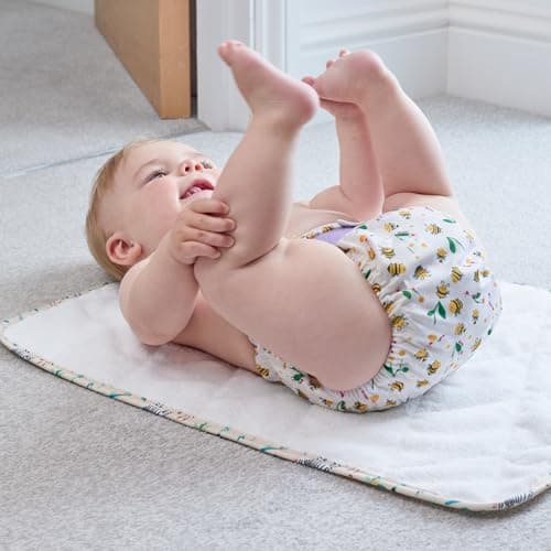 Bambino Mio, Baby Changing Mat (Safari Squad) Travel Nursery Change Mat (60cm x 40cm Open / 20cm x 15cm Folded) — view 6