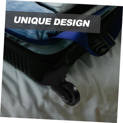 LIFKOME Luggage Replacement Wheels for Suitcases, Plastic, Easy to Install, Sturdy Travel Use, Black Suitcase Wheels Repair Kit — view 6