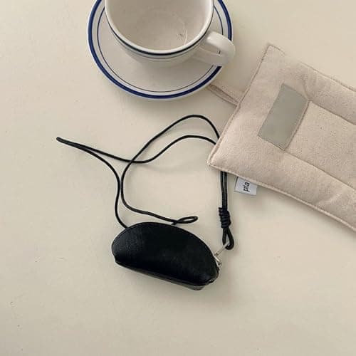 Portable Crossbody Pouches with Car Case, Brown — view 4