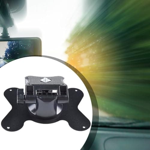 Car Headrest Monitor Mount for 7 9 Inch Screens - Adjustable Aluminium Alloy Holder Bracket for Backseat Entertainment Travel — view 3