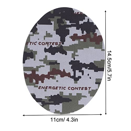 10 Pcs Camo Iron On Patches for Jackets Jeans, Clothes Repair Kit Elbow Patches Iron on for Pants Down Jacket Decoration Clothing Elbow — view 2
