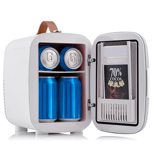 Subcold Pro4 Luxury Mini Fridge Cooler, 4 Litre, 6 Cans, Grey — view 3