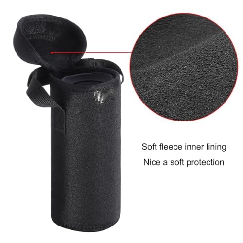 OURHZTB Carrying Case Compatible with Ultimate Ears UE Boom 3/Boom 4 Portable Bluetooth Speaker, Soft Neoprene Cover Travel Case Storage Bag Pouch Speaker Case Sleeve with Handle — view 3
