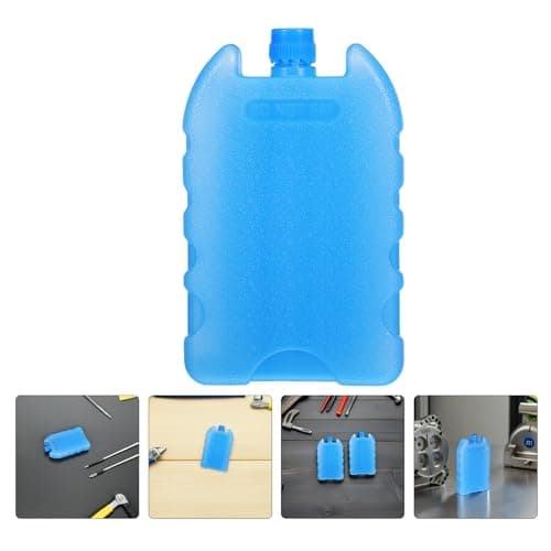 LAPYAPPE 7pcs Reusable Freezer Ice Packs for Portable Cooler Pe Material, Refreezable and Portable Design, for Hiking and Road Trip Cooler Bags — view 6