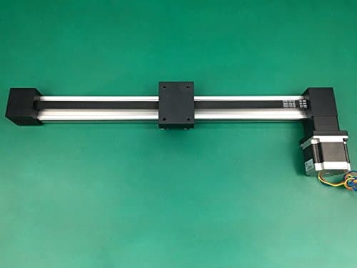 TEN-HIGH 400mm 15.75inch Travel Length, linear guide slide module Leather belt 3M with 17 Nema 42 stepper motor, XP series Leather belt 3M Linear module sliding table Motion system. — view 5