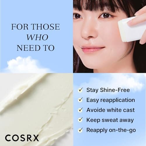 COSRX Airy-Light Invisible Sun Stick SPF50+ PA++++, Matte Finish Korean Sunscreen Stick with Oil Control, No White Cast, Sunblock Stick, 19g — view 3