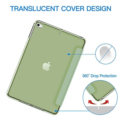 JETech Case for iPad mini 5th Gen (2019), Matcha Green — view 4