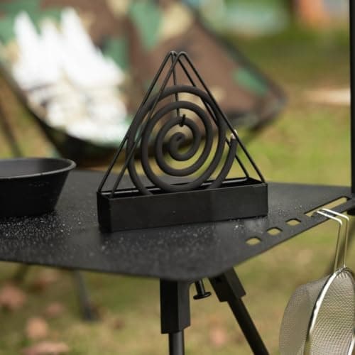 Windproof Metal Coil Stand 150g Lightweight Travel — view 4