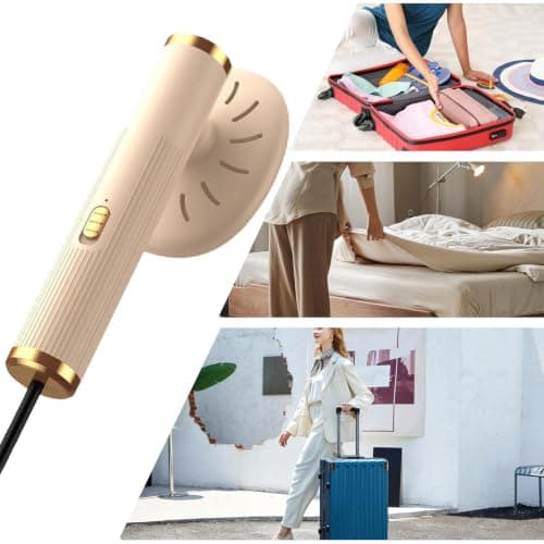 Travel Steamer for Clothes Iron Machine, Portable Double Mode — view 3