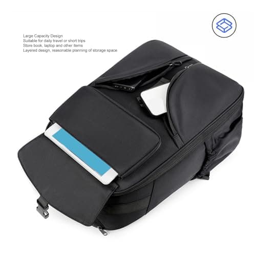 Chrees Trolley Backpack with Quiet Rolling Wheels — view 3