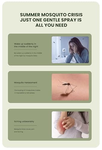 Mosquito Repellent Spray – Plant-Based Ingredients, DEET-Free Formula, 100ml – Gentle and Skin-Safe Insect Repellent for Kids & Adults – Quick-Dry Bug Spray for Outdoor Use, Travel & Camping — view 3