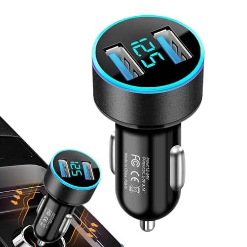 USB C Car Charger 2-Port Smartphone Charging Device — view 6