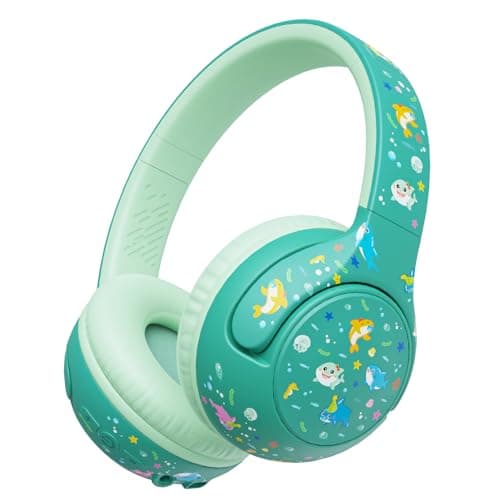iClever BTH27 Toddler Headphones CPC Certified for 2+ Year Old Travle/iPad