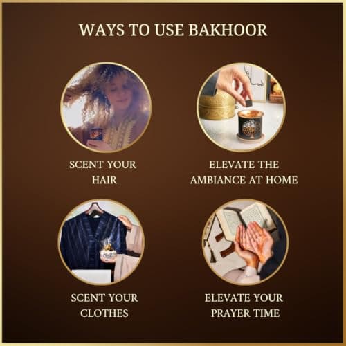Sandal Bakhoor Burner Set & Zayn Perfume Spray by Dukhni | 2x9pc Sandalwood Bakhoor with Smokeless Burner & 10ml Travel Perfume | Home & Personal Fragrance Gift Set for Ramadan & Eid — view 6