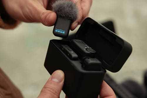 GoPro Wireless Mic Complete Kit (2 TX, 2 RX, Charging Case) - For GoPro/Camera/iPhone/Android, Ultra-Compact, Noise Reduction, Gain Control, Vlogging — view 6
