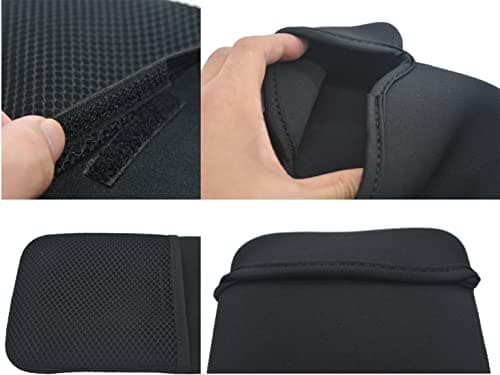 AMMKRO Neoprene Keyboard Carrying Travel Case with Mesh Mouse Pouch for Logitech K380 / Logitech MX Keys Mini Wireless Bluetooth Keyboard — view 3