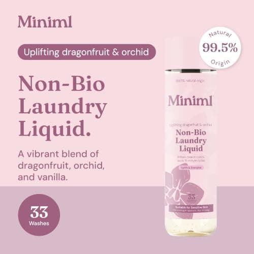 Miniml Laundry Washing Detergent 1L – Pink Dragonfruit & Orchid — view 2