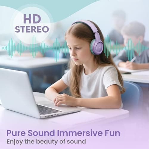 Acer Kids Headphones Wired for Kids with 85/94dB Volume Limit, 3.5mm Jack — view 4
