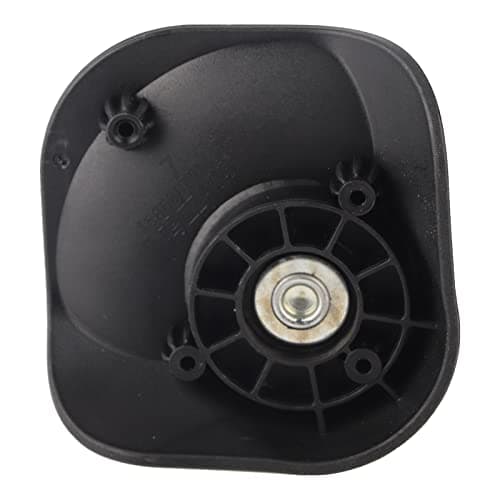 Alomejor A03 Black Suitcase Replacement Wheel Quiet Single Row Mute Luggage Wheel for Outdoor Travelers — view 3