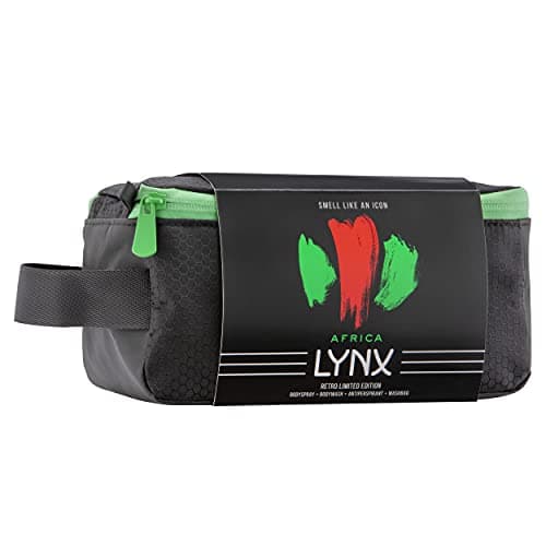 Lynx Africa Retro Limited Edition Trio Anti-Perspirant Deodorant for Men 48 hr Fragrance & Body Spray with Shower Gel with Wash bag Gift Set For Men 3 piece — view 2
