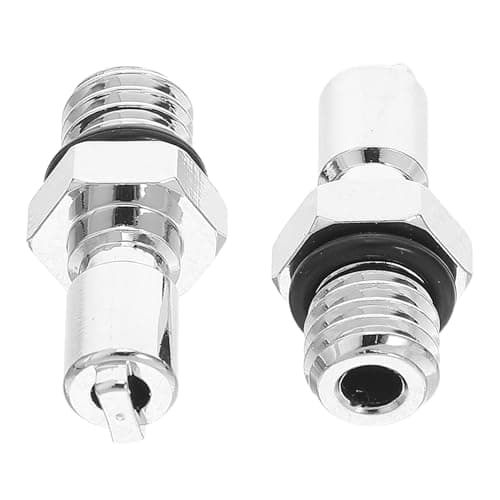 HAPINARY Quick Release Scuba Connector Adapter with High Seal Performance Brass Material 2pcs Compact and Portable Design for Diving Equipment Suitable for Adventure and Travel Use