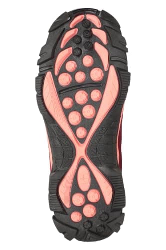 Mountain Warehouse Trail Kids Waterproof Walking Boots Berry 5 — view 6