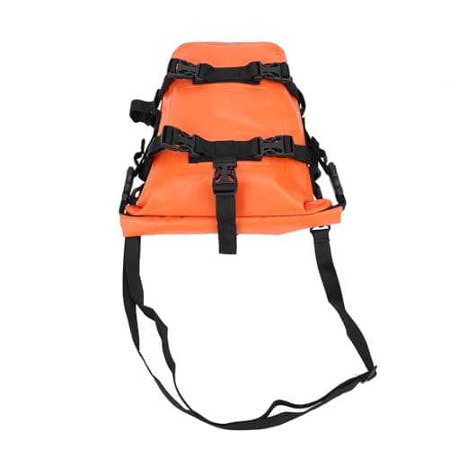 Sonew Motorcycle Saddle Bag with -Slip Design & Large Capacity Storage for and Street Bikes Orange (Orange) — view 4