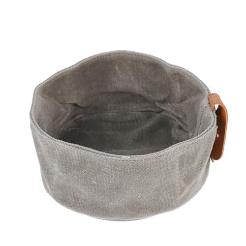 Waterproof Folding Dog Bowl Canvas Travel Pet Feeding Dish